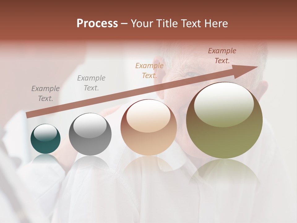 Support Pensioner Joy PowerPoint Template