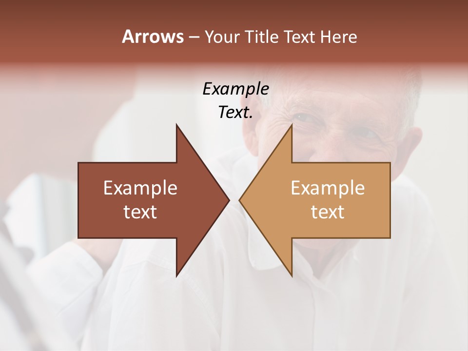 Support Pensioner Joy PowerPoint Template