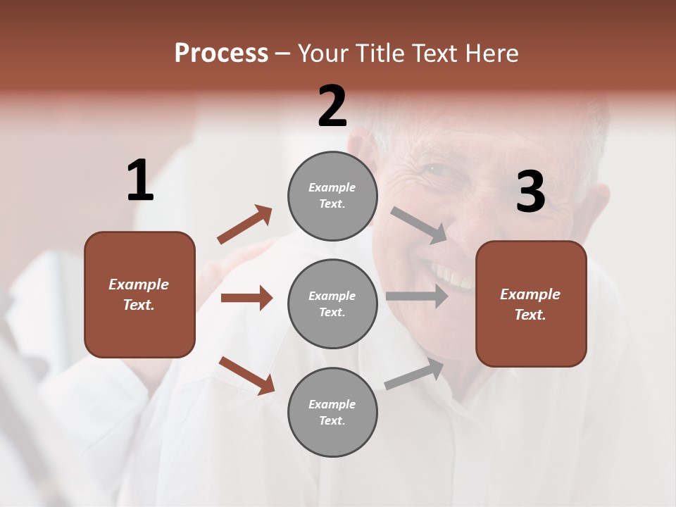 Support Pensioner Joy PowerPoint Template