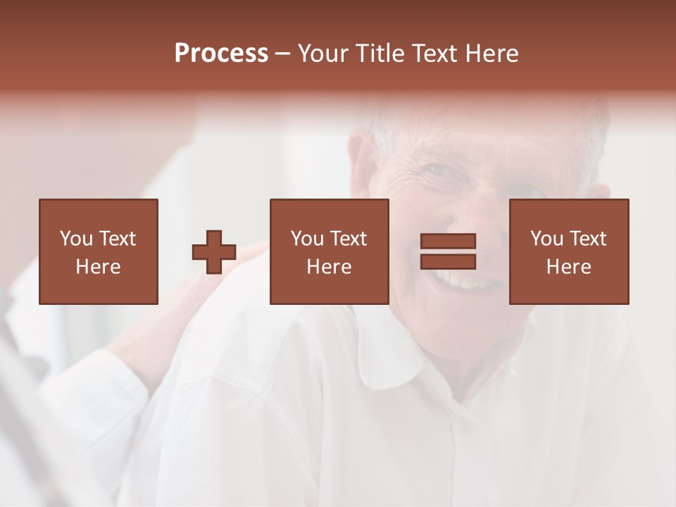 Support Pensioner Joy PowerPoint Template