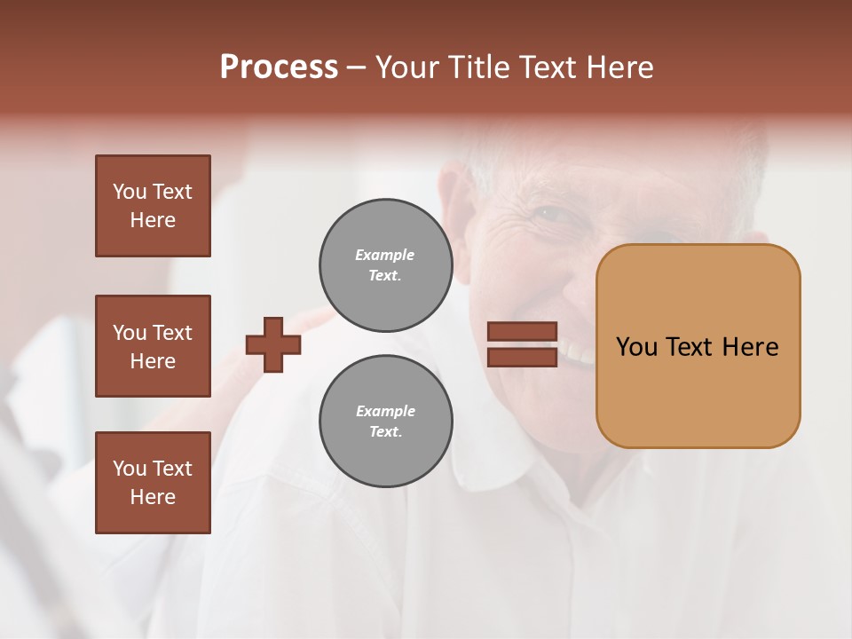 Support Pensioner Joy PowerPoint Template