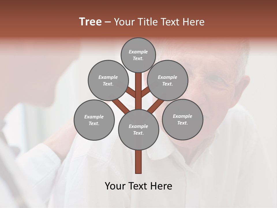 Support Pensioner Joy PowerPoint Template