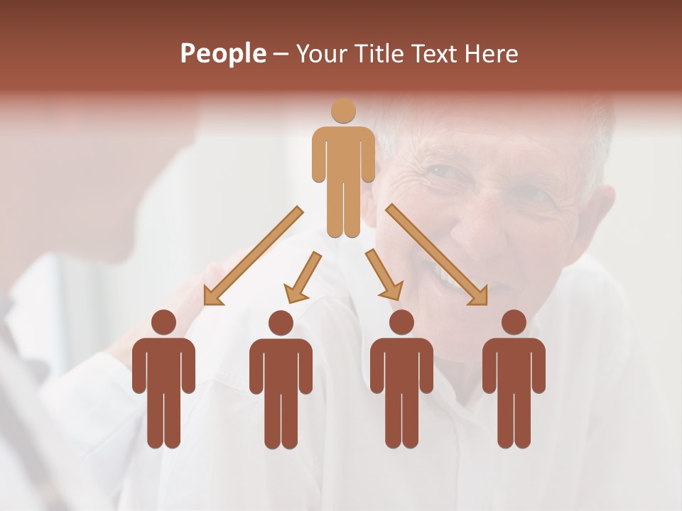 Support Pensioner Joy PowerPoint Template