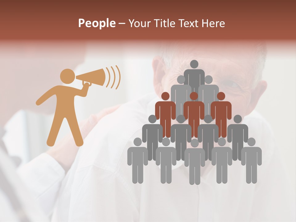 Support Pensioner Joy PowerPoint Template