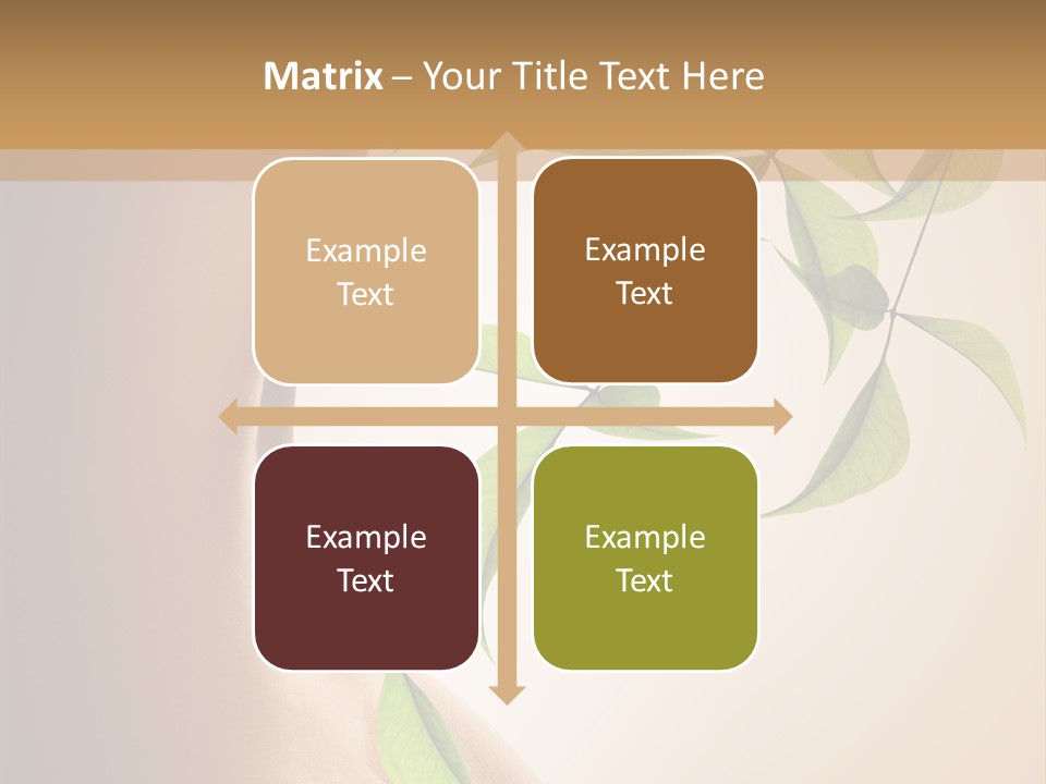 Bloom Nude Form PowerPoint Template