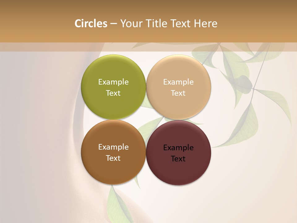 Bloom Nude Form PowerPoint Template