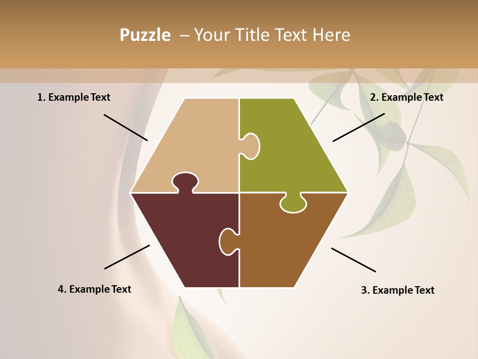 Bloom Nude Form PowerPoint Template