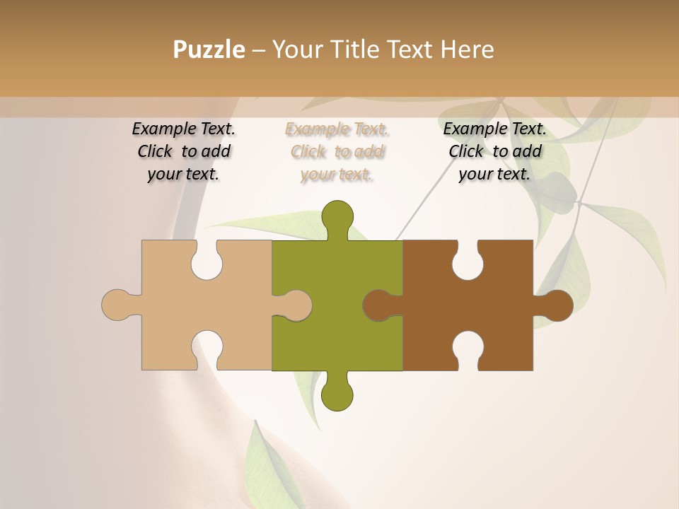 Bloom Nude Form PowerPoint Template