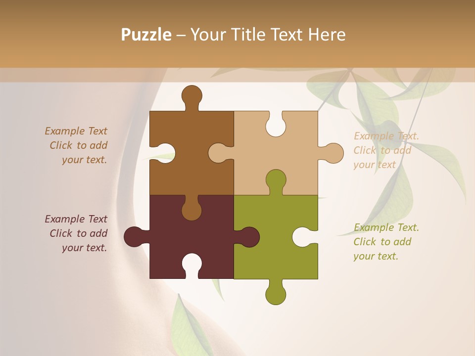 Bloom Nude Form PowerPoint Template