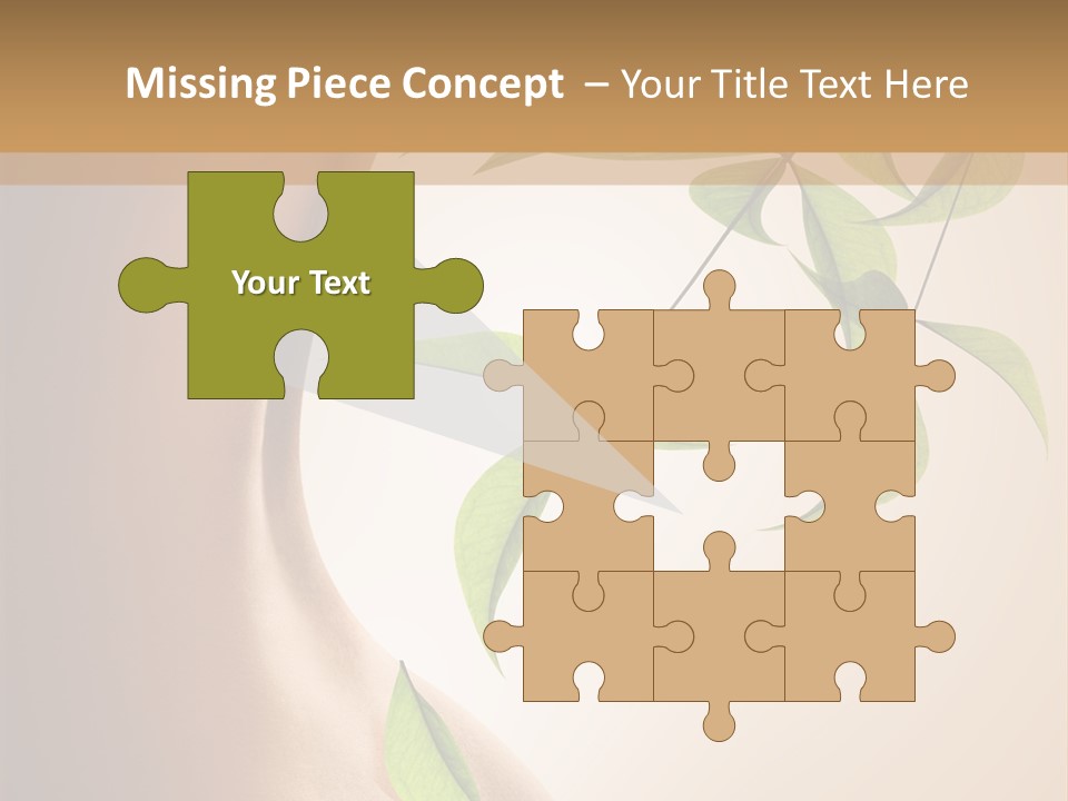 Bloom Nude Form PowerPoint Template