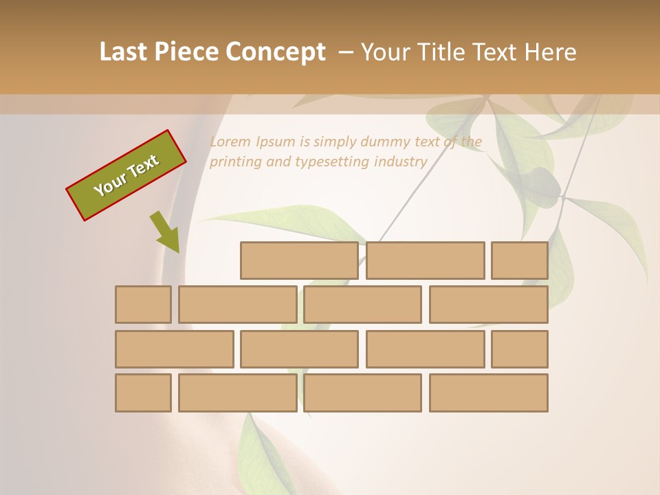 Bloom Nude Form PowerPoint Template