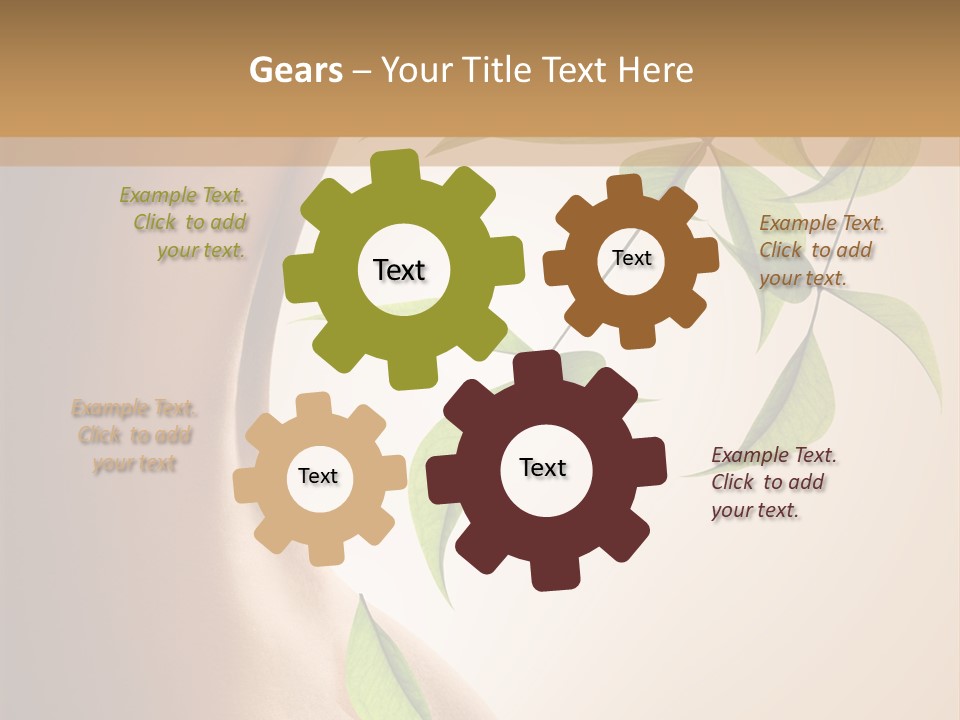 Bloom Nude Form PowerPoint Template