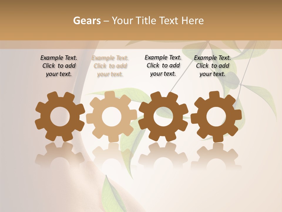 Bloom Nude Form PowerPoint Template