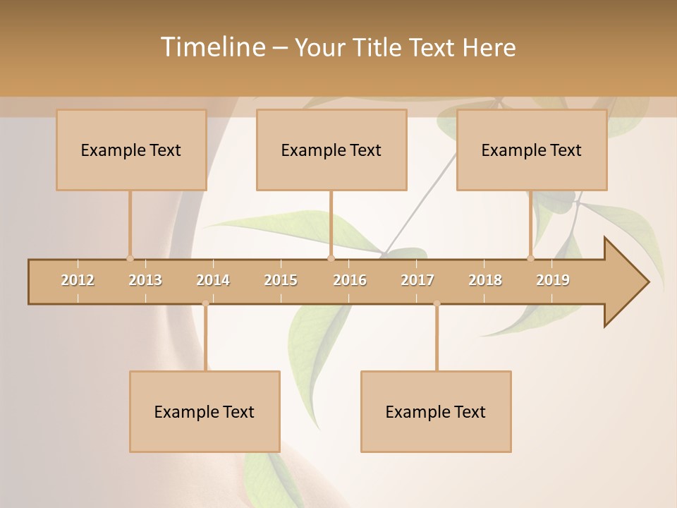Bloom Nude Form PowerPoint Template