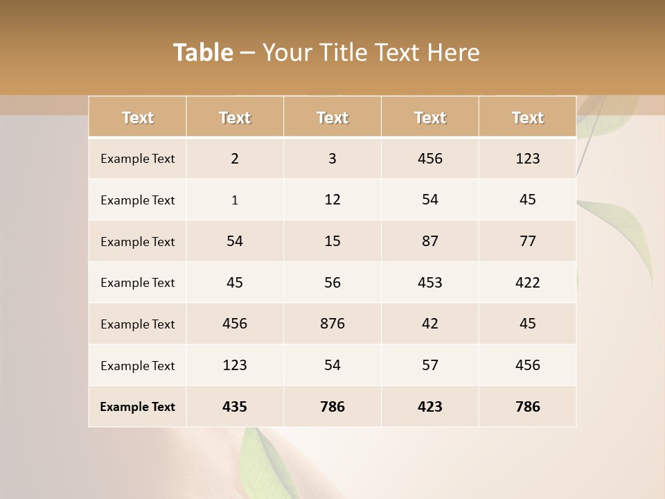 Bloom Nude Form PowerPoint Template