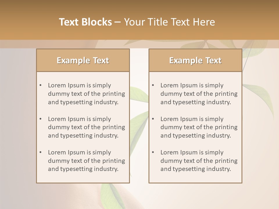 Bloom Nude Form PowerPoint Template