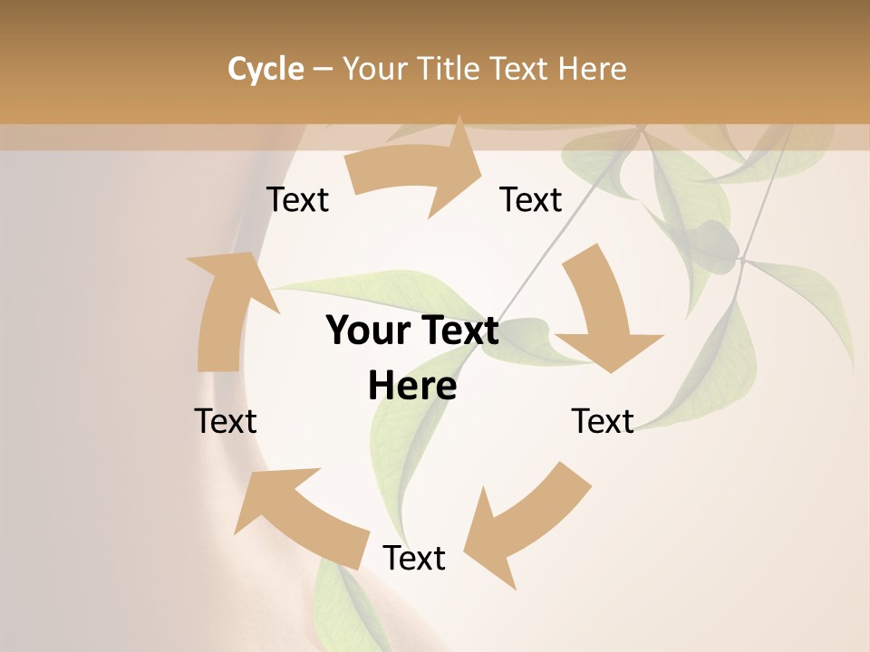 Bloom Nude Form PowerPoint Template