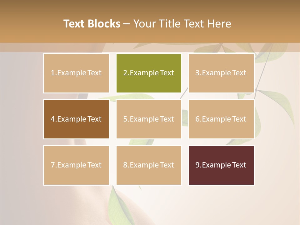 Bloom Nude Form PowerPoint Template