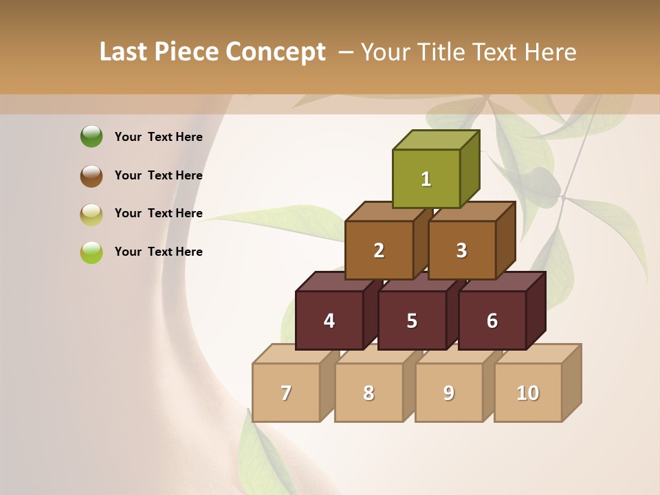 Bloom Nude Form PowerPoint Template