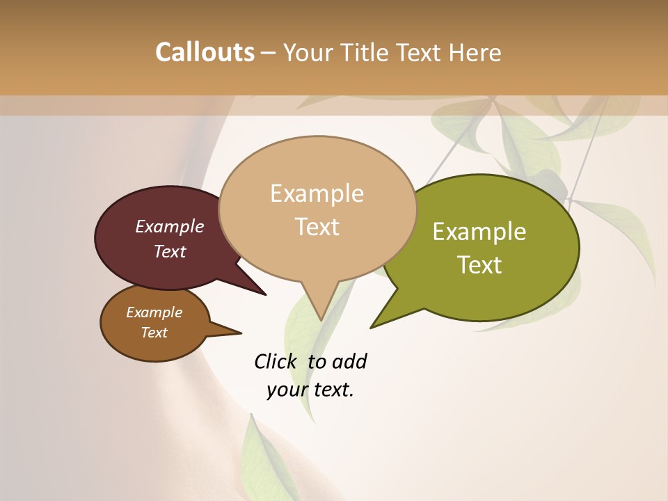 Bloom Nude Form PowerPoint Template