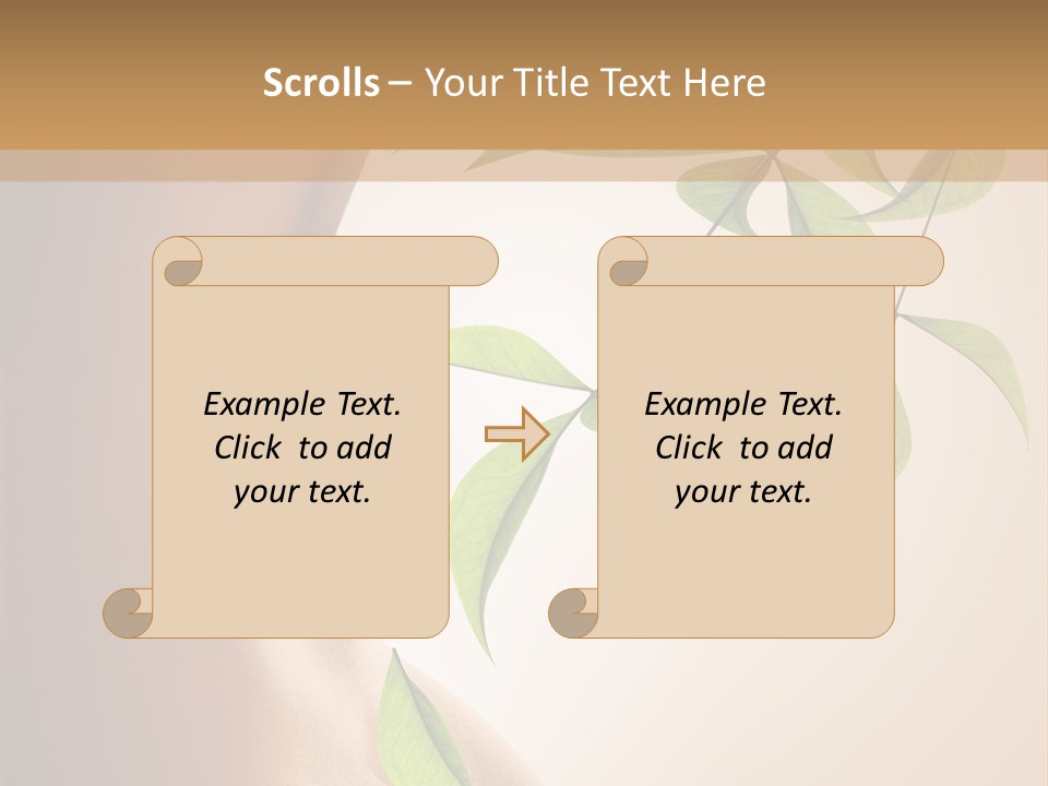 Bloom Nude Form PowerPoint Template
