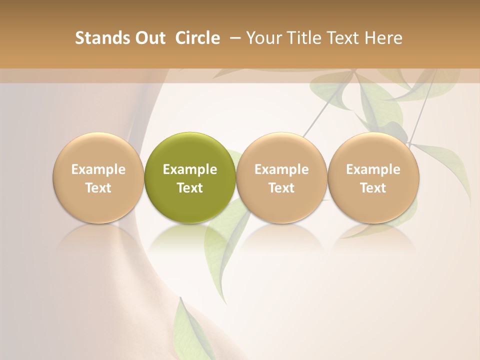 Bloom Nude Form PowerPoint Template