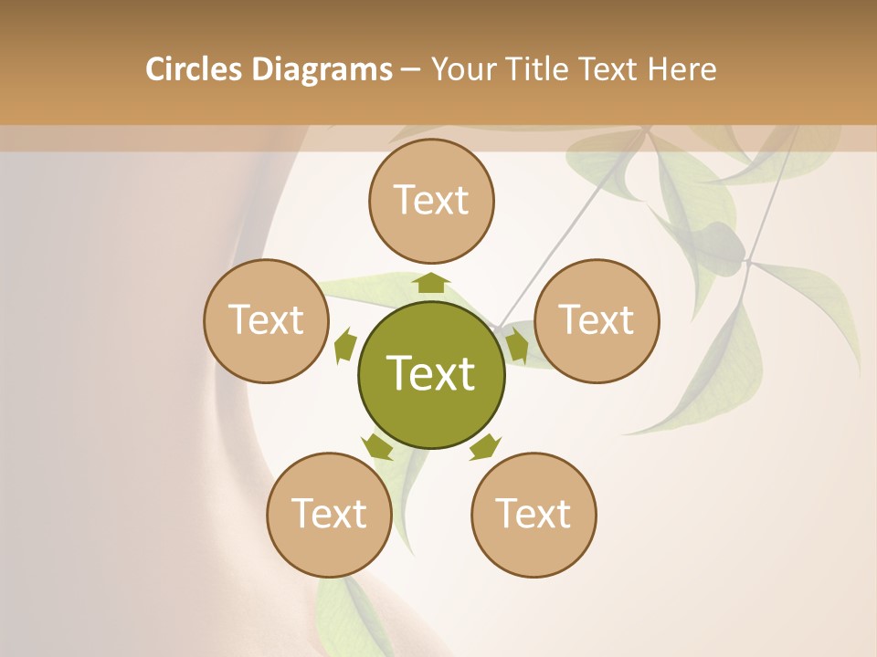 Bloom Nude Form PowerPoint Template