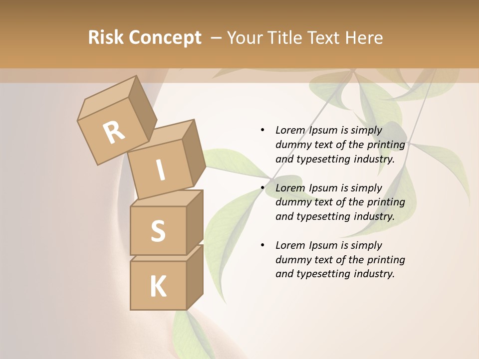 Bloom Nude Form PowerPoint Template