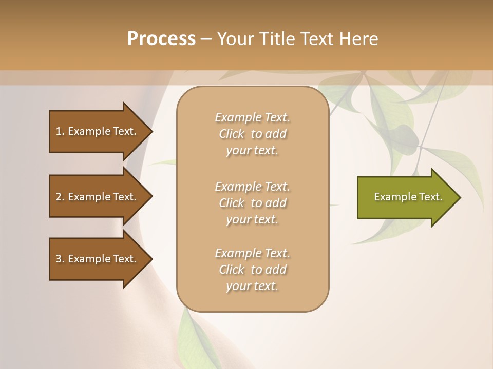 Bloom Nude Form PowerPoint Template
