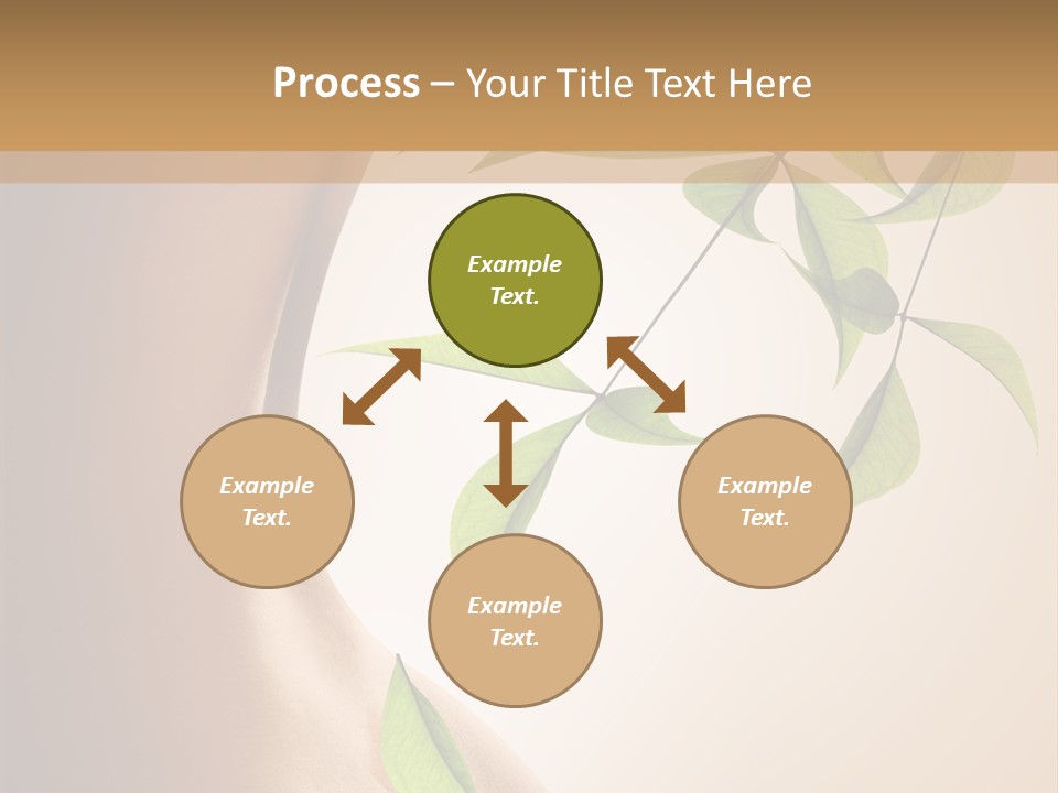 Bloom Nude Form PowerPoint Template