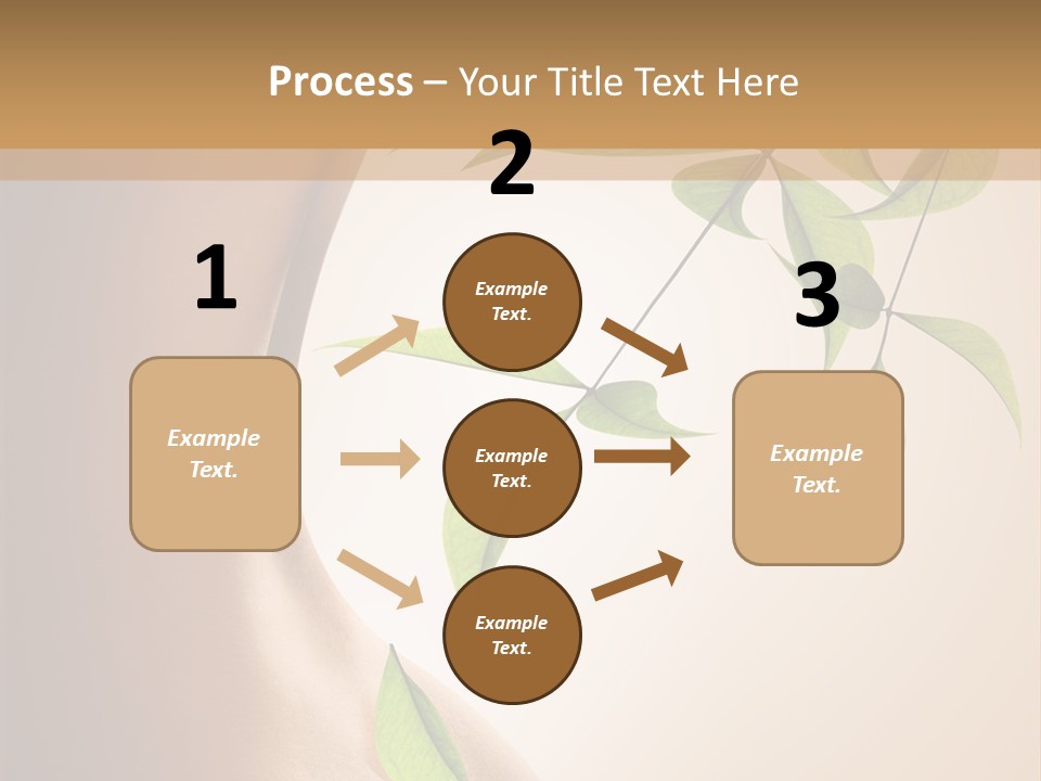 Bloom Nude Form PowerPoint Template
