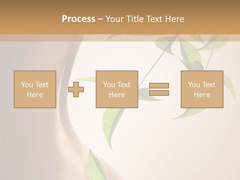 Bloom Nude Form PowerPoint Template