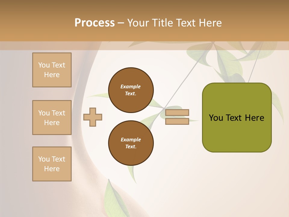 Bloom Nude Form PowerPoint Template