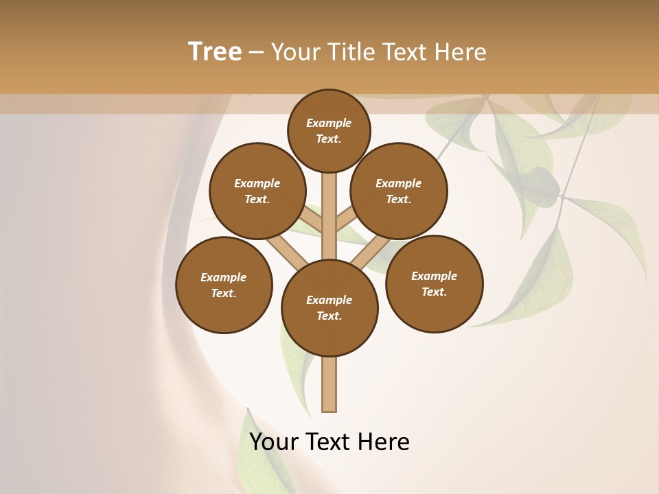 Bloom Nude Form PowerPoint Template