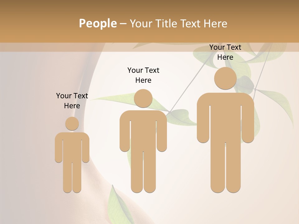 Bloom Nude Form PowerPoint Template