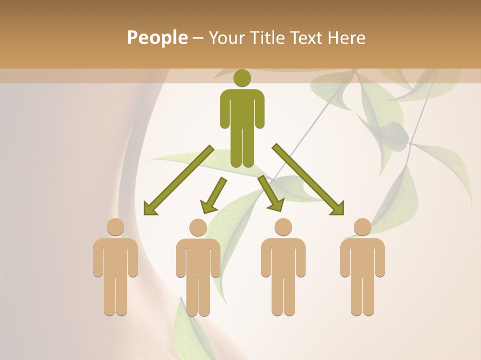 Bloom Nude Form PowerPoint Template