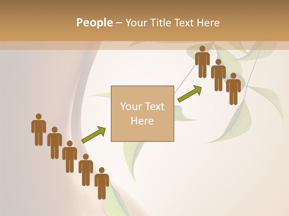 Bloom Nude Form PowerPoint Template