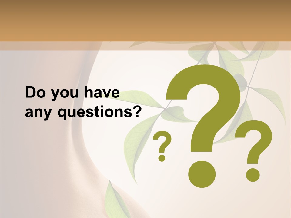 Bloom Nude Form PowerPoint Template