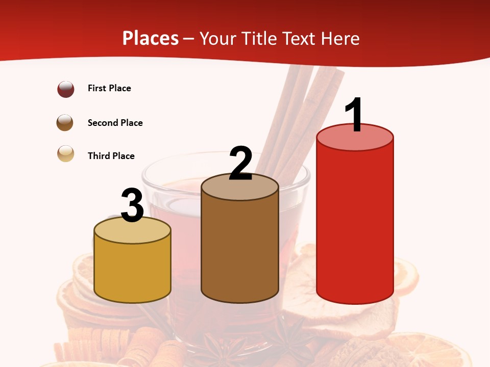 White Nut Punch PowerPoint Template