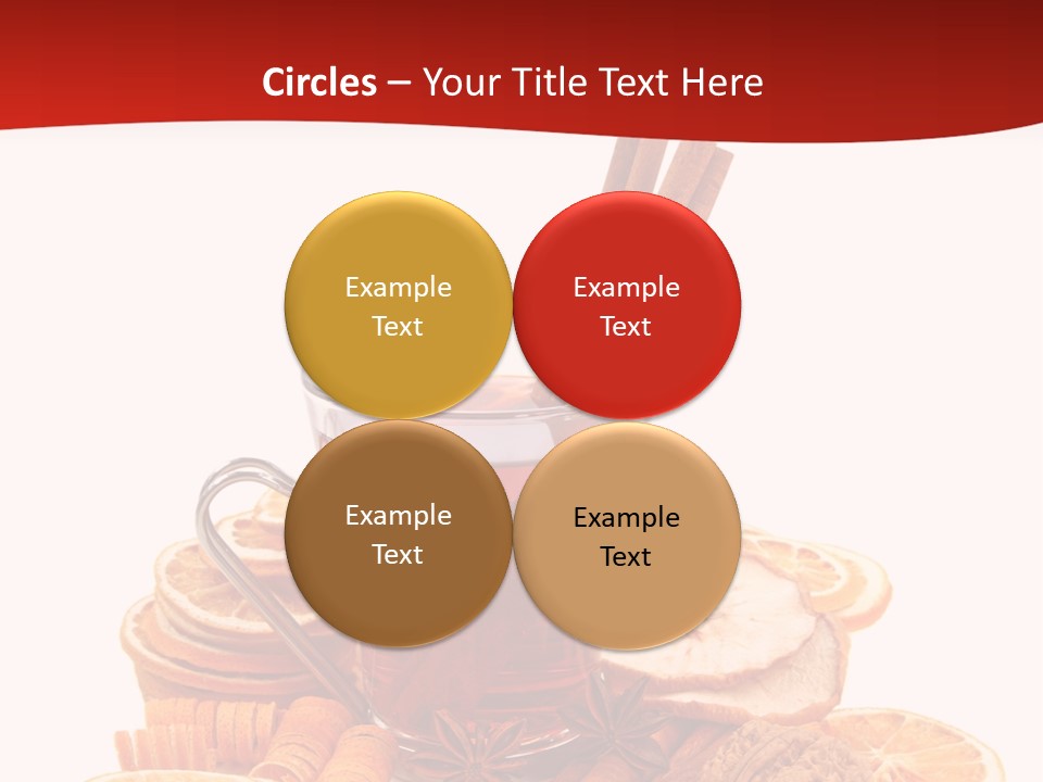 White Nut Punch PowerPoint Template