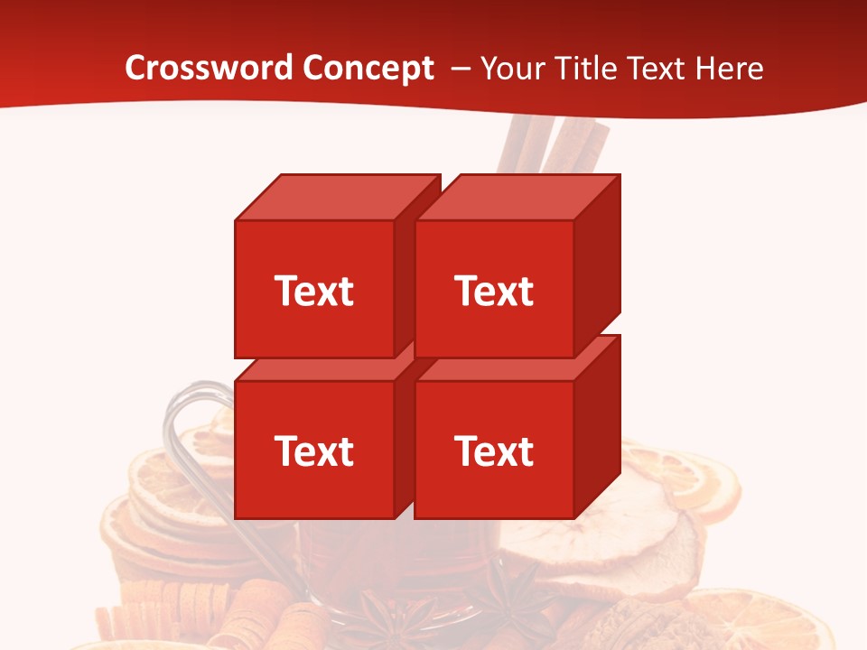 White Nut Punch PowerPoint Template