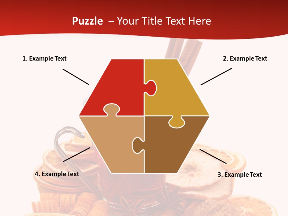 White Nut Punch PowerPoint Template