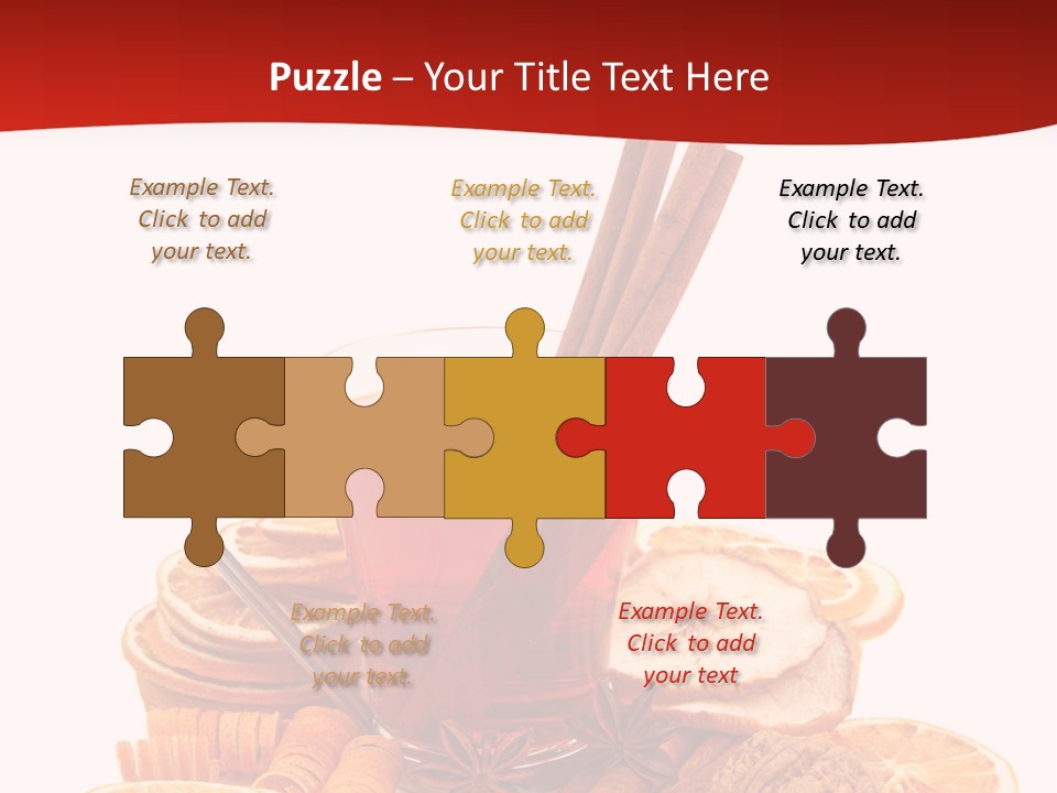 White Nut Punch PowerPoint Template