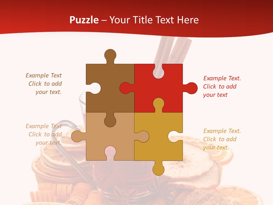 White Nut Punch PowerPoint Template