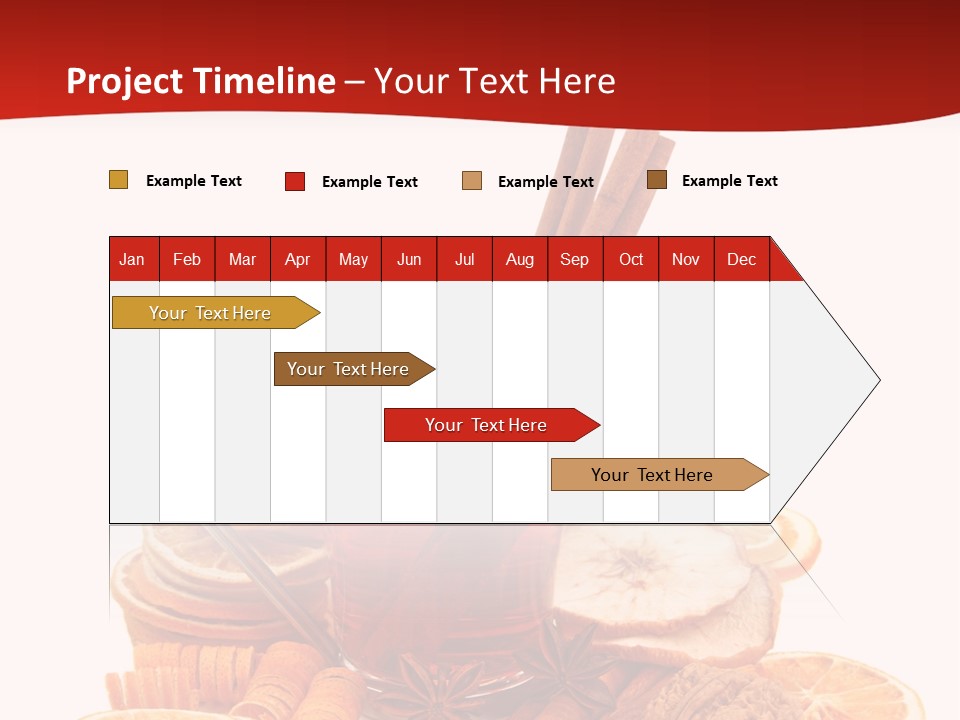 White Nut Punch PowerPoint Template