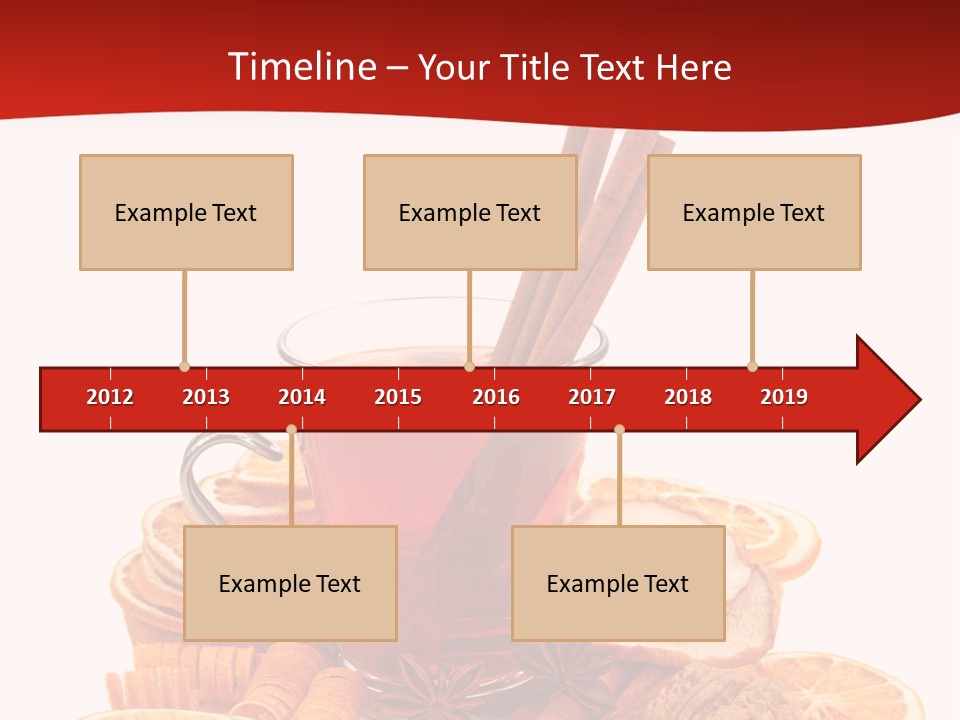 White Nut Punch PowerPoint Template