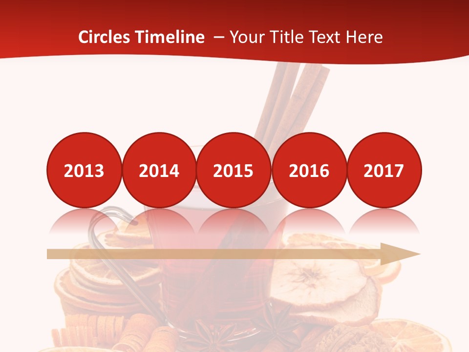 White Nut Punch PowerPoint Template