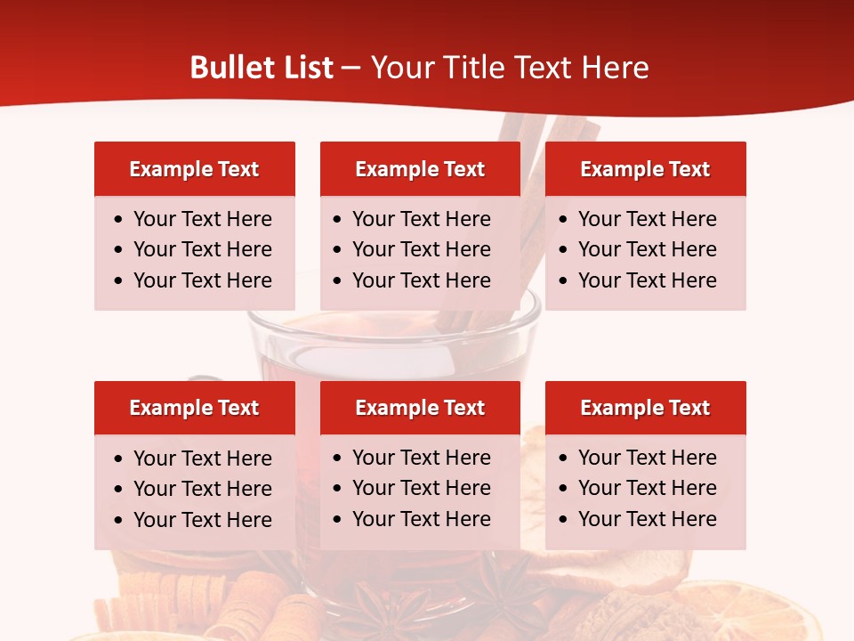 White Nut Punch PowerPoint Template