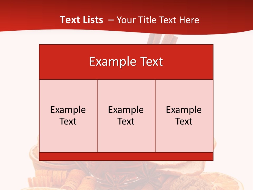 White Nut Punch PowerPoint Template