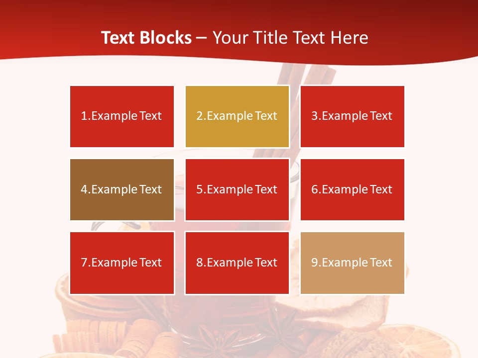 White Nut Punch PowerPoint Template